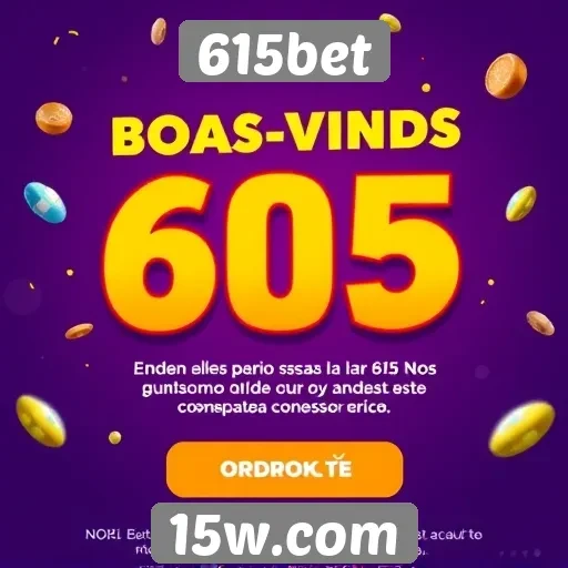 615bet oferece promoção de boas-vindas para novos usuários