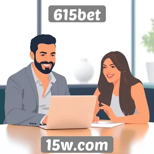 Opinião de usuários sobre o atendimento ao cliente 615bet