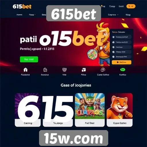 Mudanças na interface do usuário do 615bet